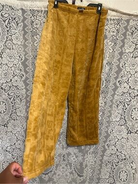 Men's Corduroy Lounge Pants in Mustard Yellow